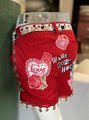 Cupid patchwork upcycled shorts