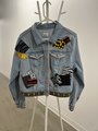 Cat Jean jacket I do what I want women’s XL