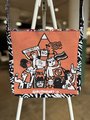 Glastonbury Festival crossbody bag pyramid people
