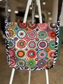 Glastonbury Festival crossbody bag pyramid people