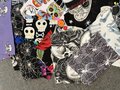 Halloween fabric scraps 50 pieces