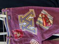 Minnesota Gophers upcycled patchwork collage jeans