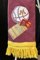 Minnesota Gophers upcycled patchwork collage jeans