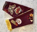 Minnesota Gophers upcycled patchwork collage jeans