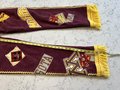 Minnesota Gophers upcycled patchwork collage jeans