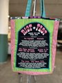 Riot Fest skeleton tshirt market bag