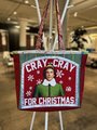 Elf cray cray tshirt market bag 
