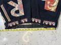 Resist patchwork collage pants