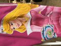 Pink princess tshirt patchwork collage pants