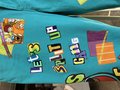 Scooby Doo tshirt patchwork upcycled crop pants