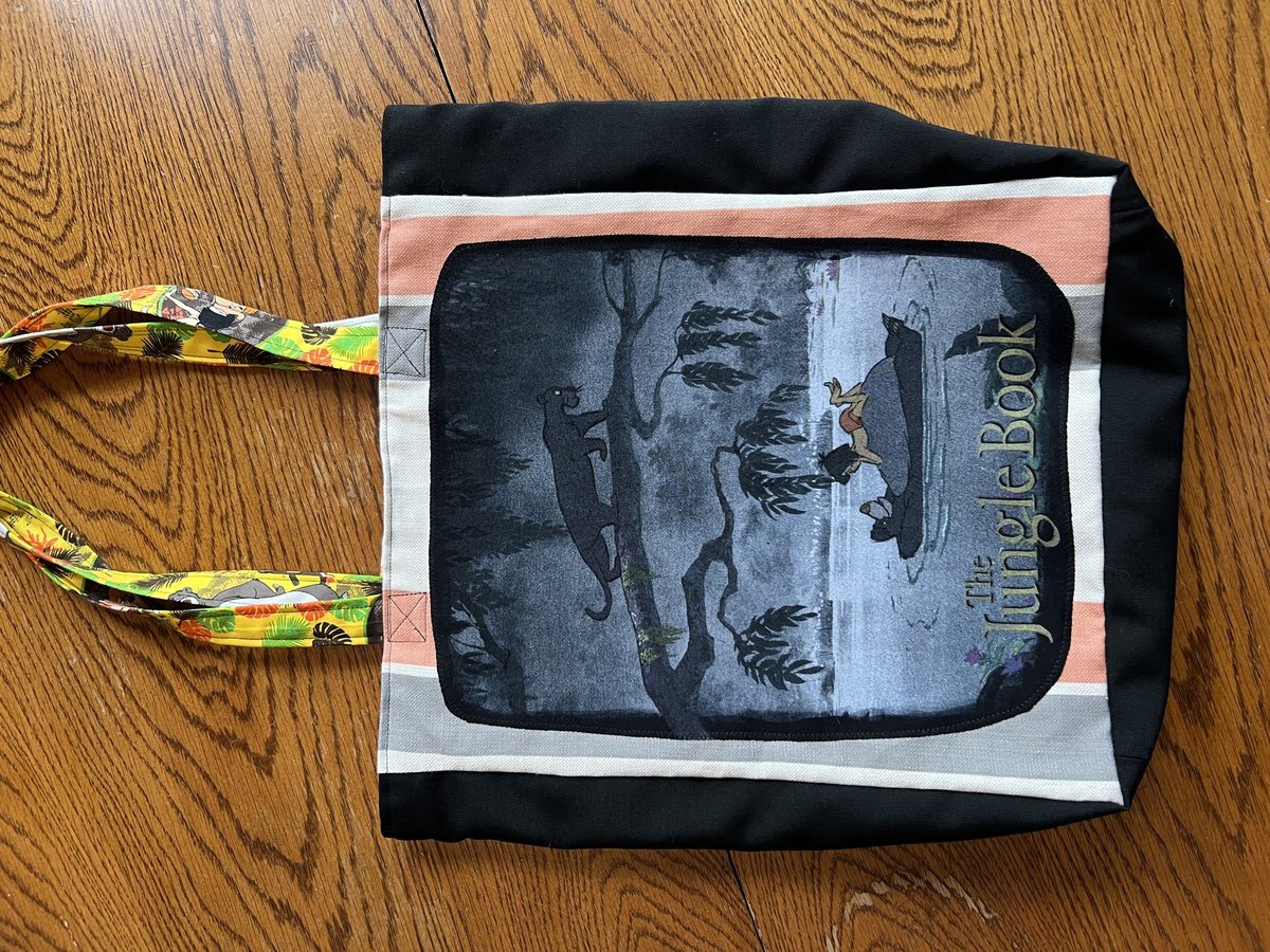 Jungle Book tshirt market bag 