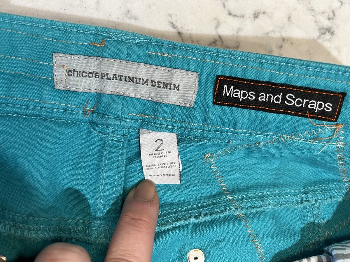 Scooby Doo tshirt patchwork upcycled crop pants