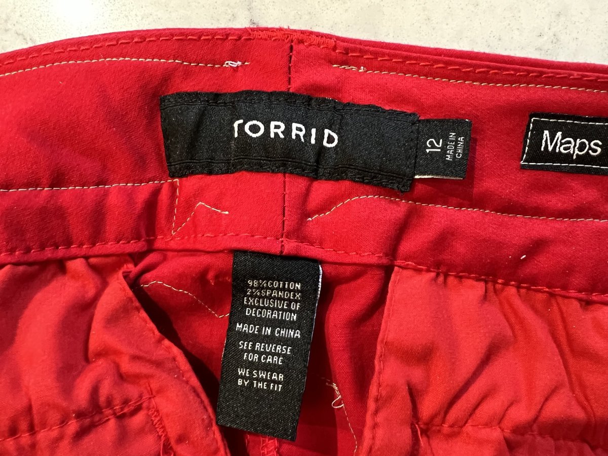 Cupid patchwork upcycled shorts