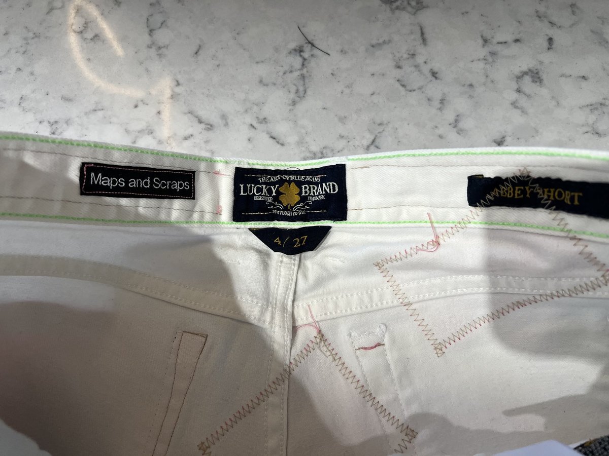 Not silly enough patchwork upcycled shorts