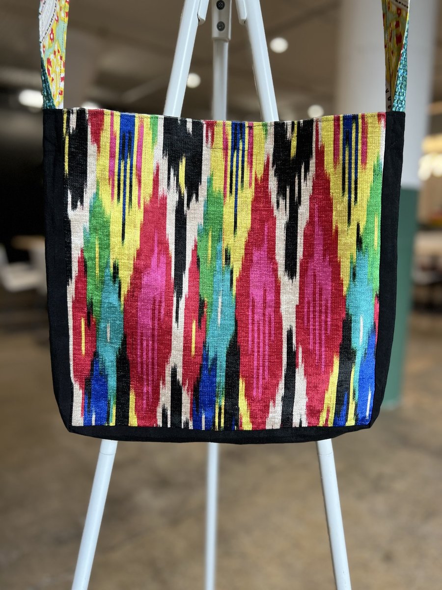 Glastonbury crossbody bag crowd and flags