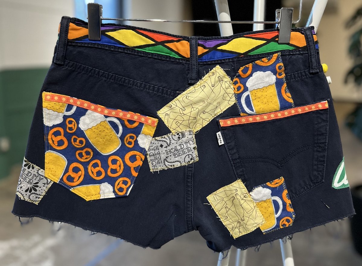 Drink Wisconsibly altered shorts