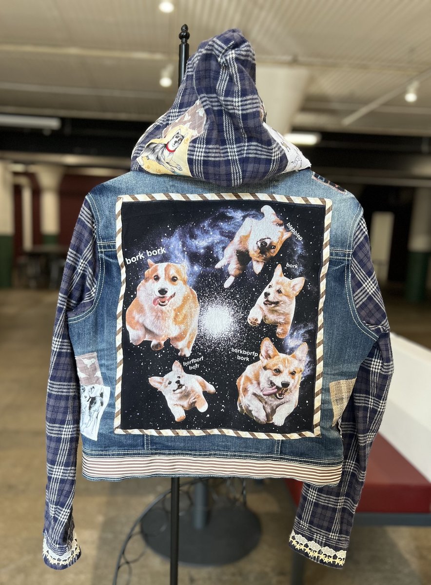 Dog Jean jacket