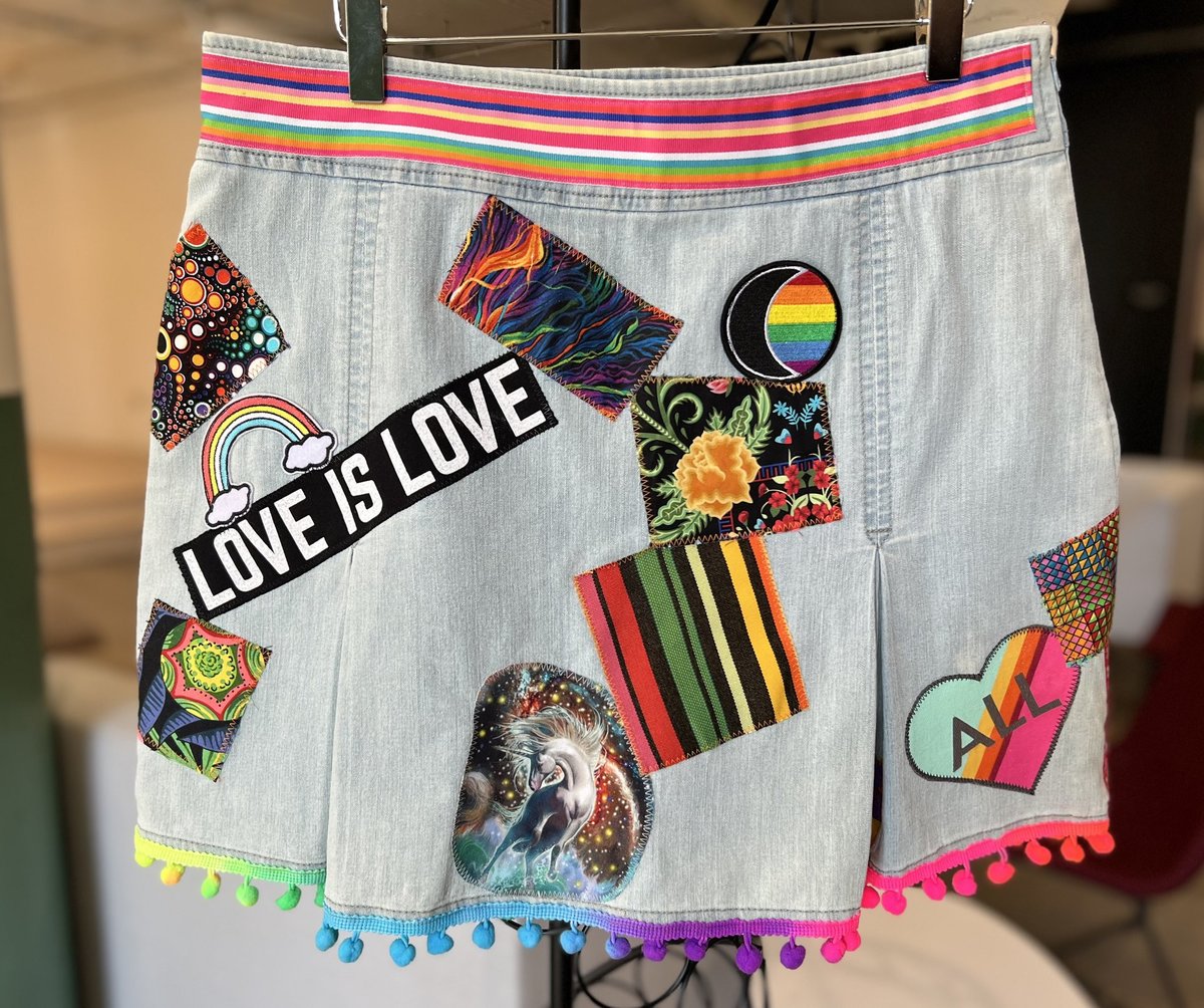 Love is love altered skirt