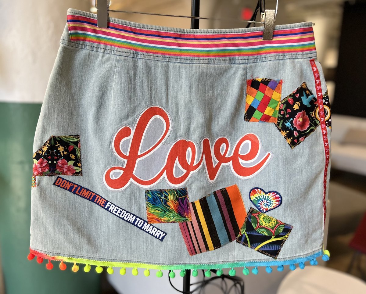 Love is love altered skirt