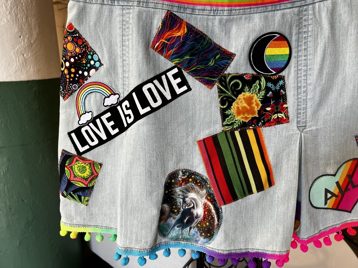 Love is love altered skirt
