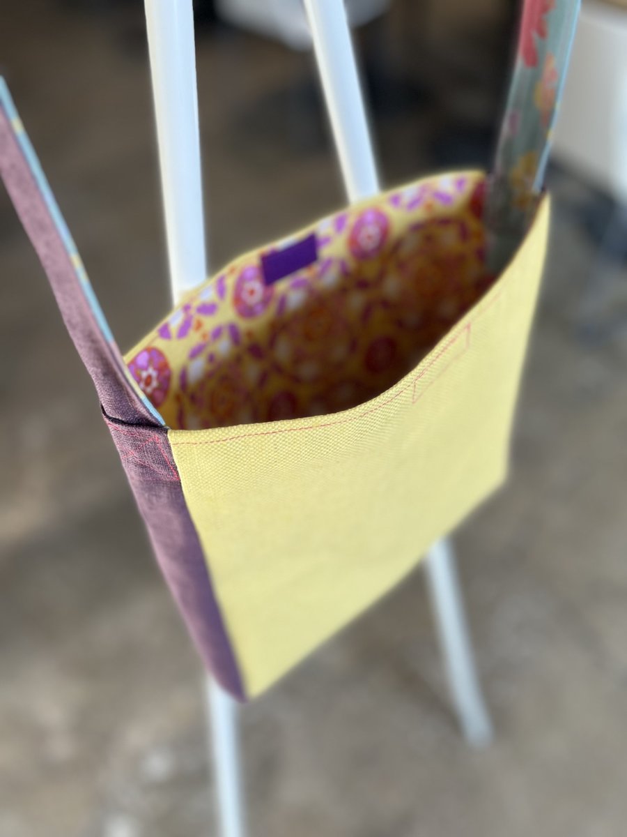 Stitch tshirt crossbody bag 