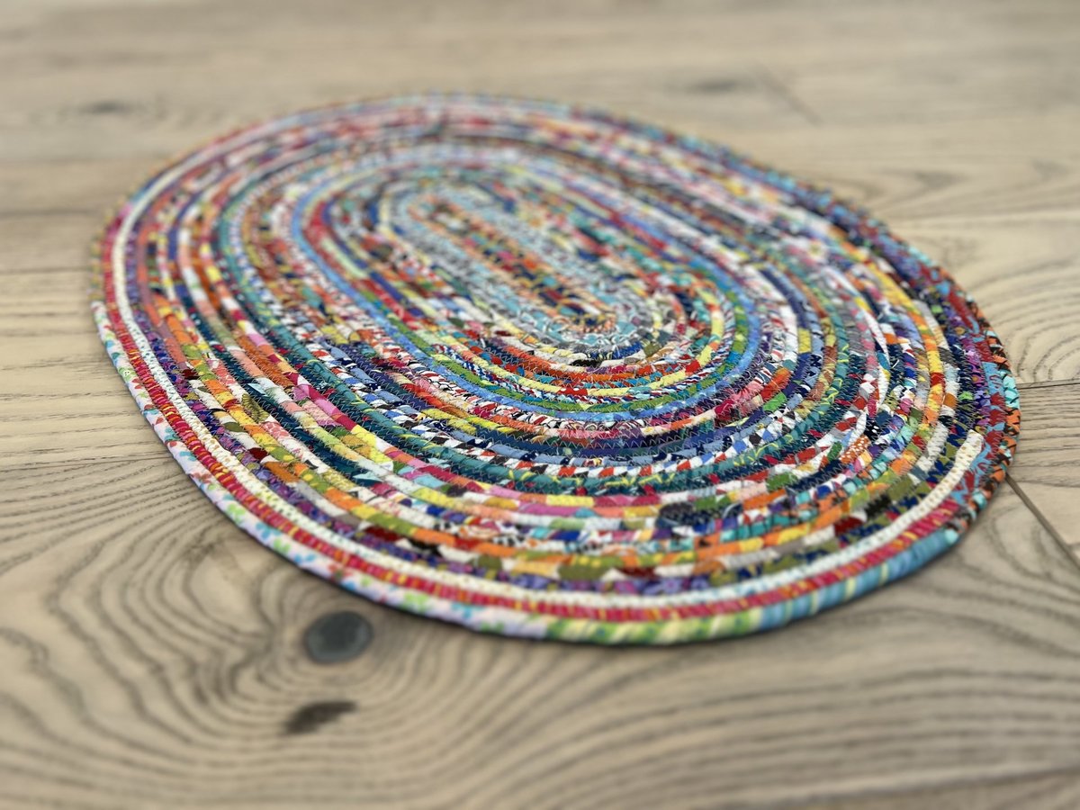 Bright mix rug