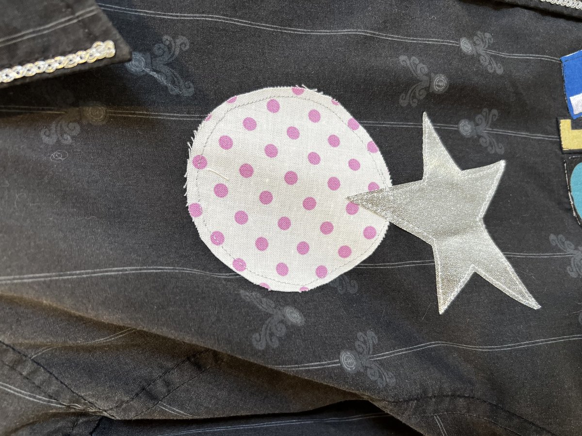 Upcycled Bowie shirt