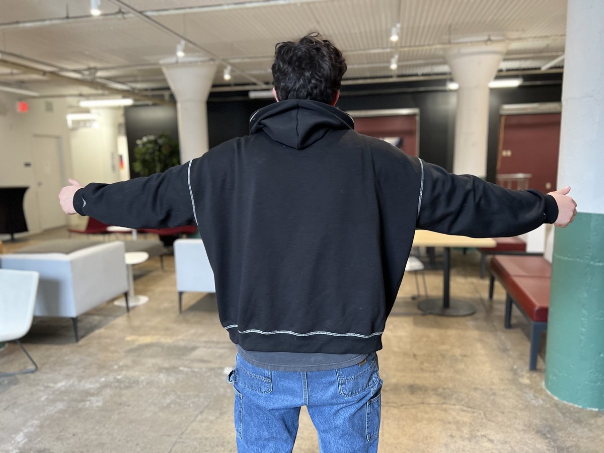 Fuck Ice sweatshirt red and black