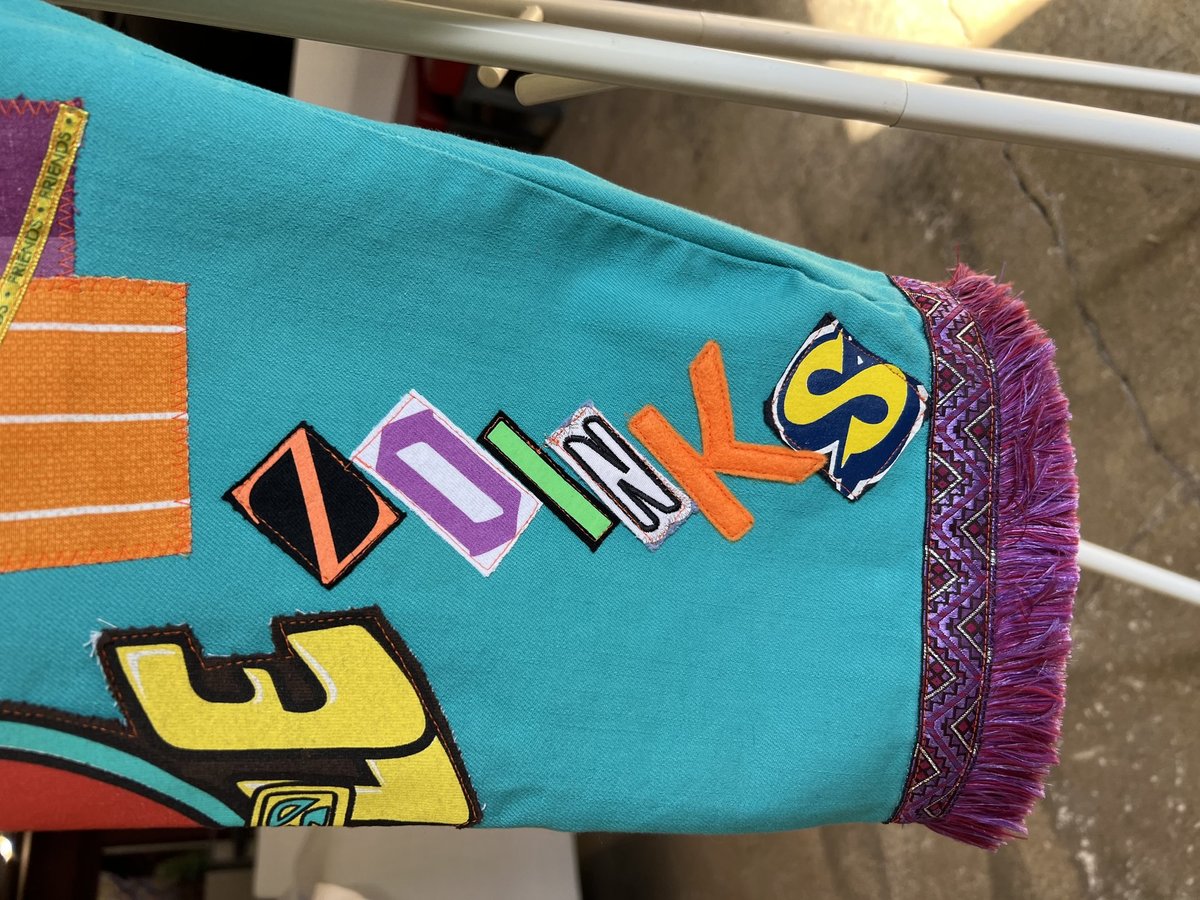 Scooby Doo tshirt patchwork upcycled crop pants