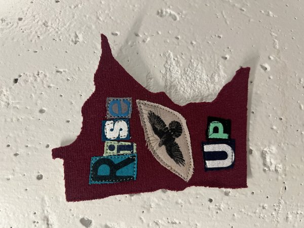 Minnesota Rise up art collage patch