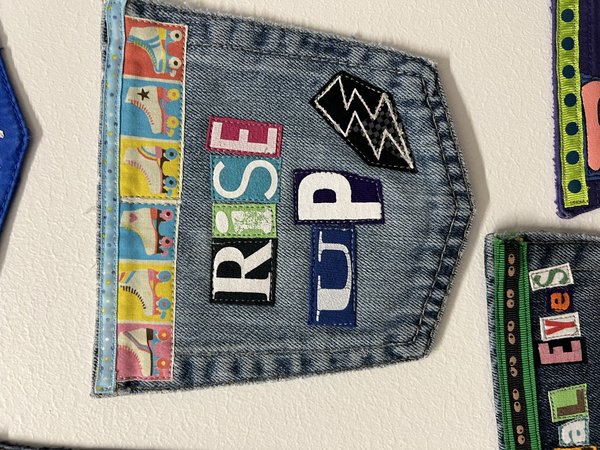 Protest patch workshop Saturday Oct 25 12-4pm